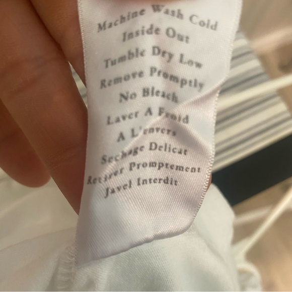 Frank & Eileen Classic White Shirt, Frank & Eileen -Polo Midi Dress in White SzS - Picture 11 of 11